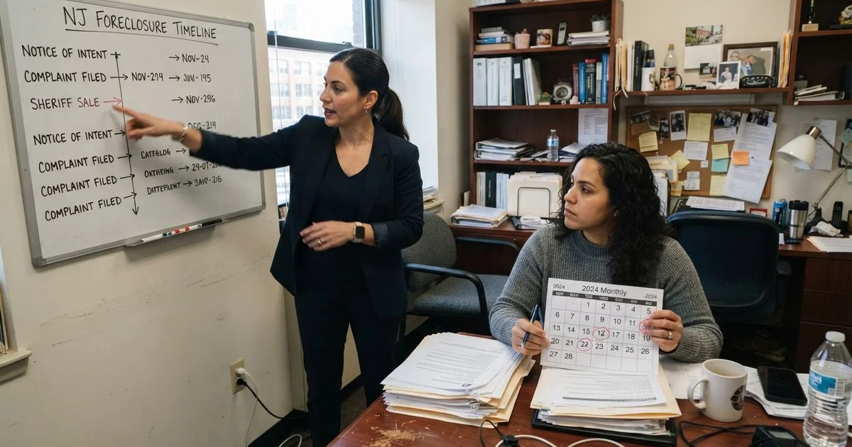 New Jersey's foreclosure process and timeline: what the law requires